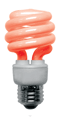 13 Watt T3 Springlamp Soft Pink TCP #28913SP