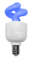 2 Watt Springlamp Candelabra TCP Blue #28902CBL