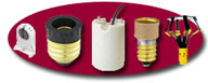 Sockets, Adapters, Reducers, lamp Changers and More, Click To Enter!