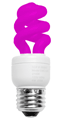 4 Watt Tall Springlamp Soft Pink TCP #28904TSP